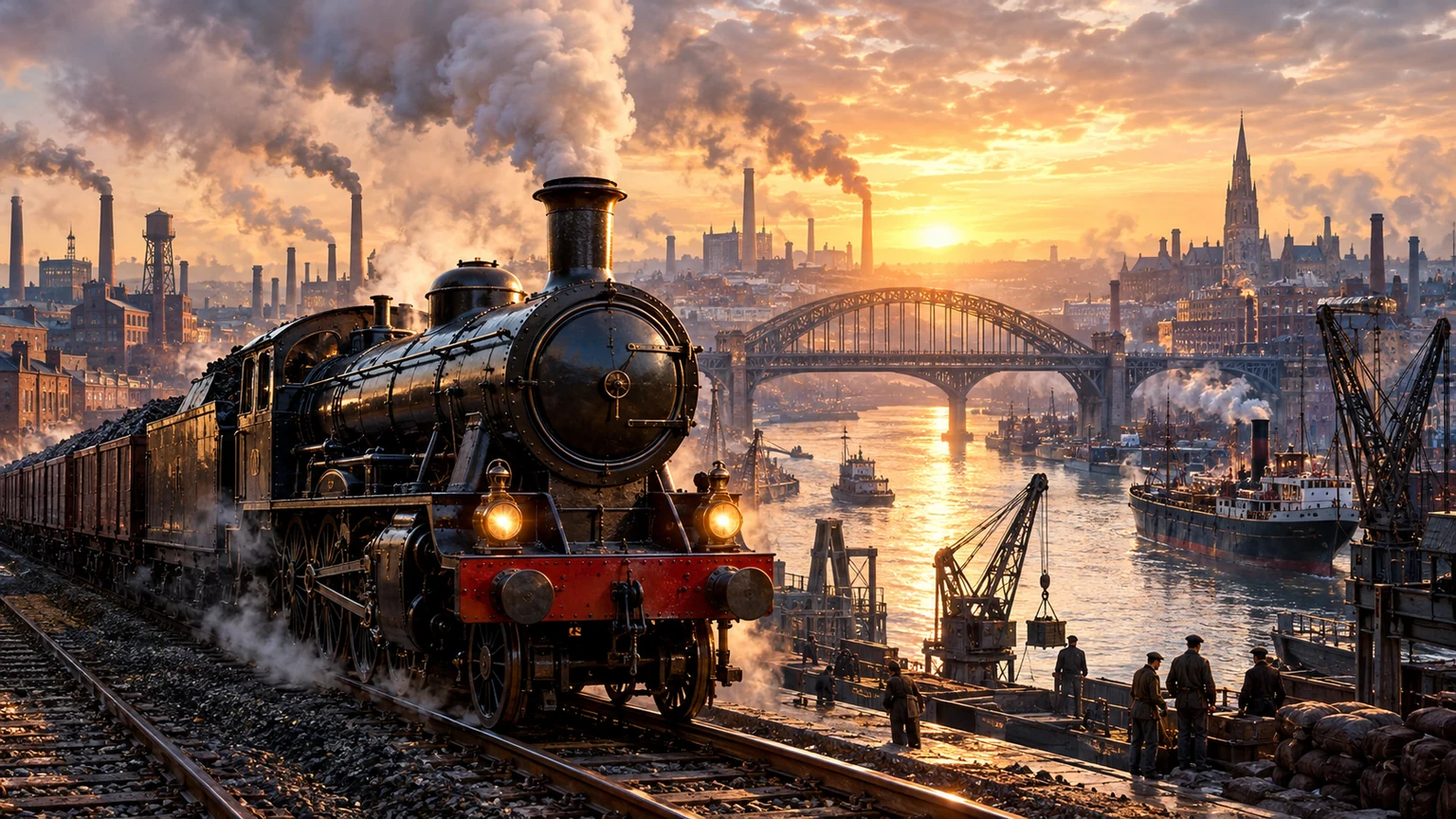 Illustration : La révolution industrielle